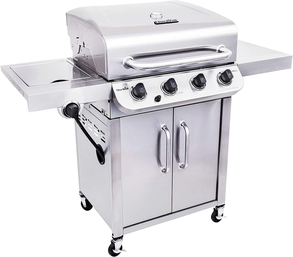 Gas Grill  Performance  Steel 4-Burner Cabinet Style Propane