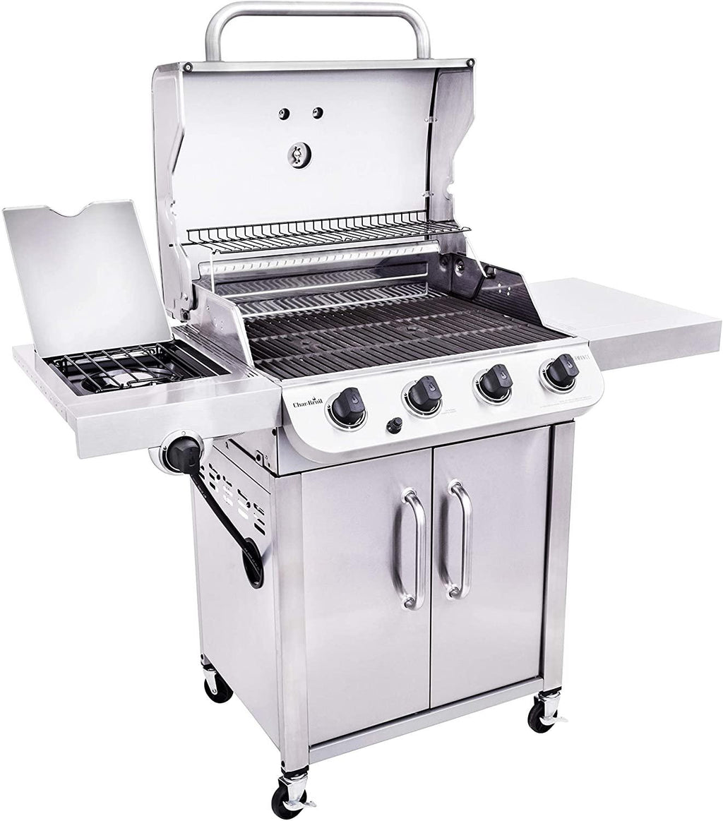Gas Grill  Performance  Steel 4-Burner Cabinet Style Propane