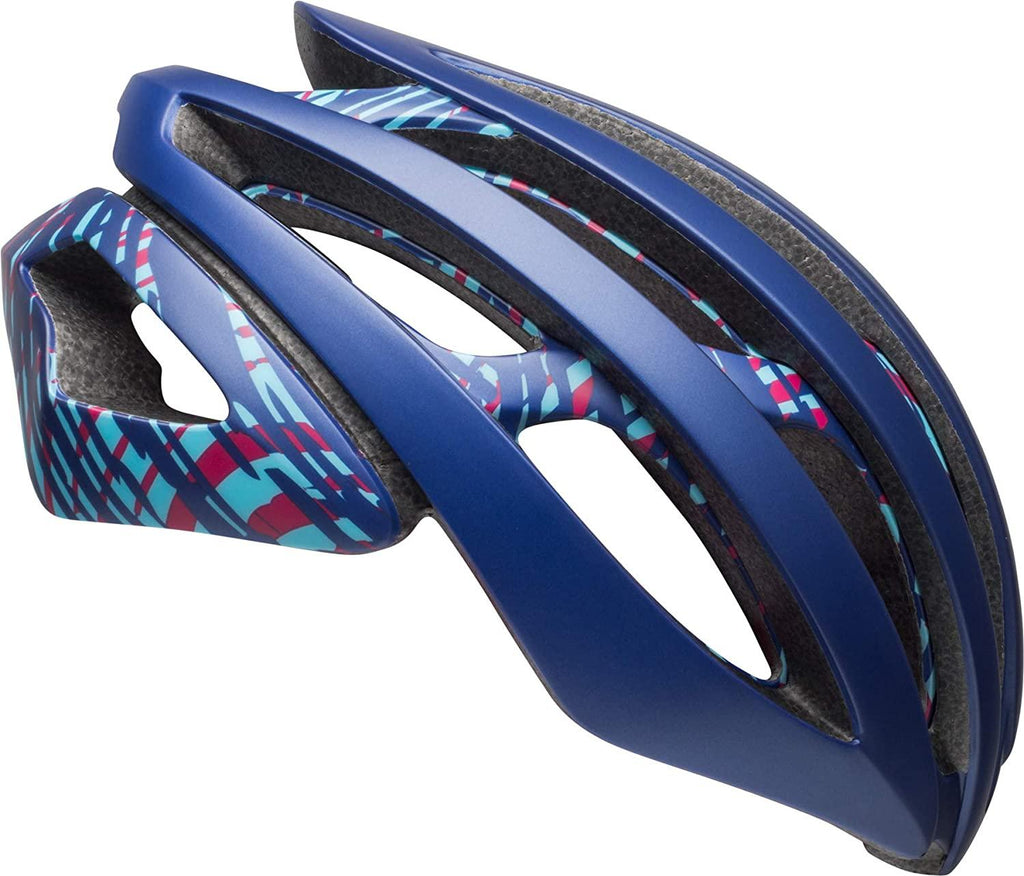 BELL Z20 MIPS Joy Ride Adult Road Bike Helmet - Matte Navy/Cherry/Sky Fibers (2018), Small (52-56 cm)