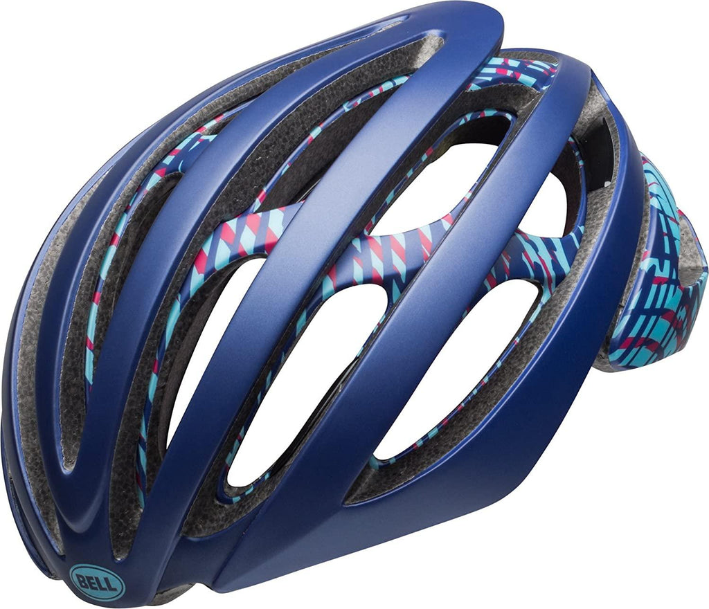 BELL Z20 MIPS Joy Ride Adult Road Bike Helmet - Matte Navy/Cherry/Sky Fibers (2018), Small (52-56 cm)