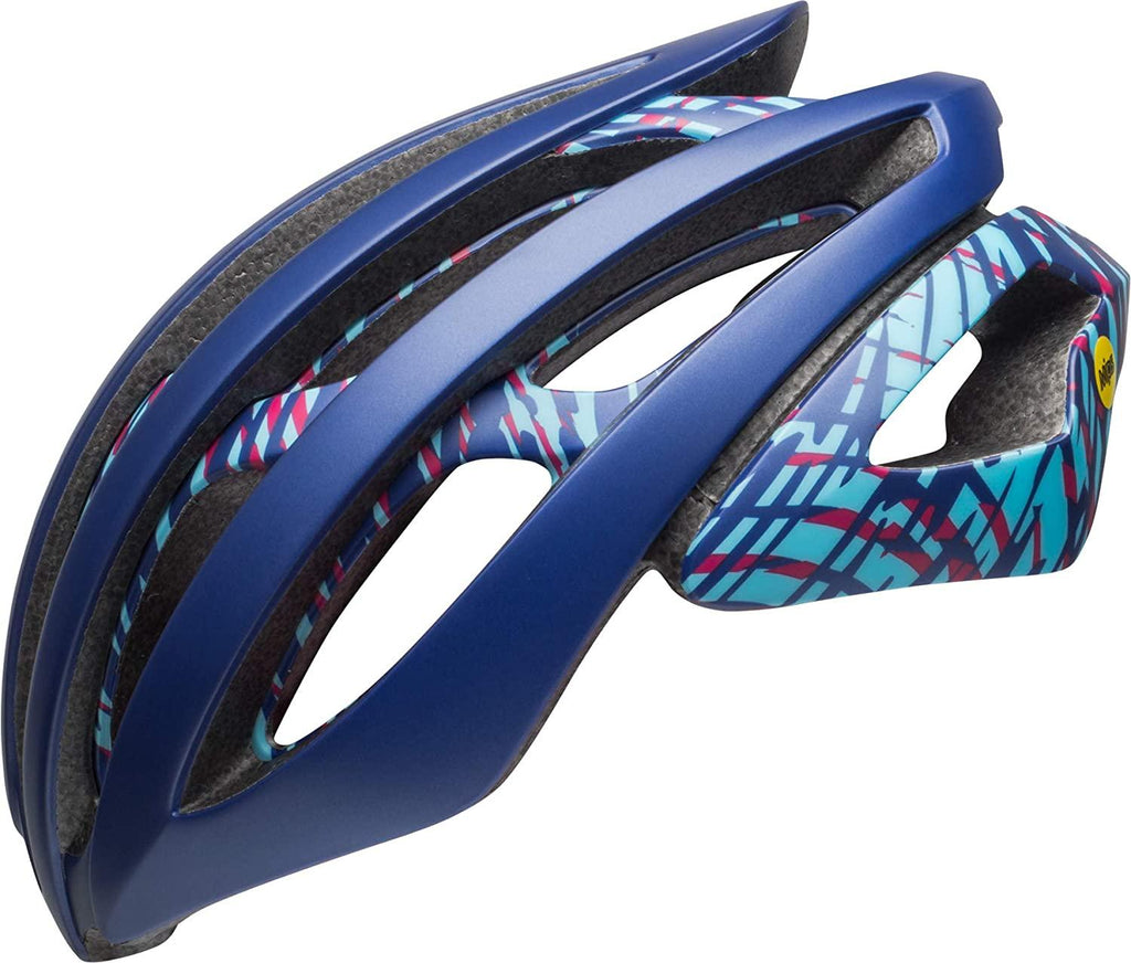 BELL Z20 MIPS Joy Ride Adult Road Bike Helmet - Matte Navy/Cherry/Sky Fibers (2018), Small (52-56 cm)