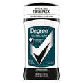 Degree Men UltraClear Antiperspirant Deodorant Black+White 2 Count 72-Hour Sweat &amp; Odor Protection Antiperspirant For Men With MotionSense Technology 2.7 oz