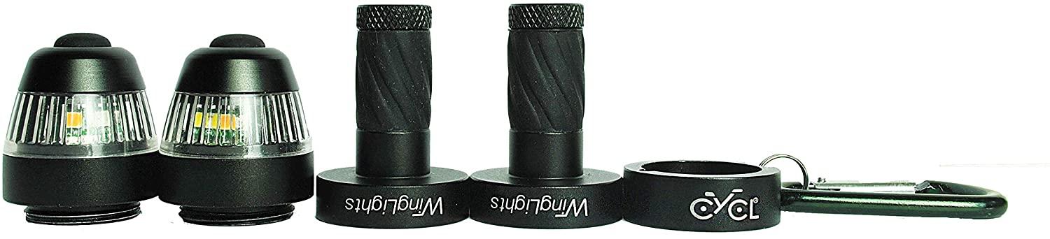 CYCL WingLights 360 Mag - Bicycle Turning Signals/Blinkers with Position Light