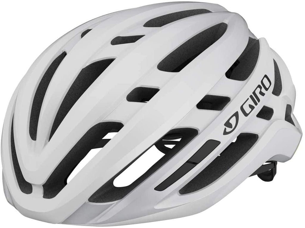 Giro Agilis MIPS Mens Road Cycling Helmet - Matte White (2022), Medium