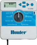 Hunter Sprinkler XC400I X-Core 4-Station Indoor Irrigation Controller, Small, Gray