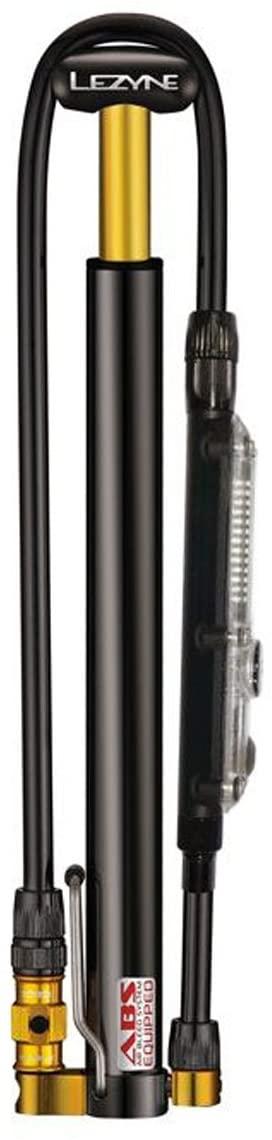 LEZYNE Unisex_Adult Minipumpe CNC Micro Floor Drive Digital HPG, Schwarz-glänzend 160PSI, 30, 0cm, 1-MP-MFDR-V204HPDG Mini Pump, Black, 30,0cm