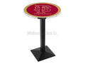 L217C36FSU-FS 36 In. Chrome Florida State Pub Table