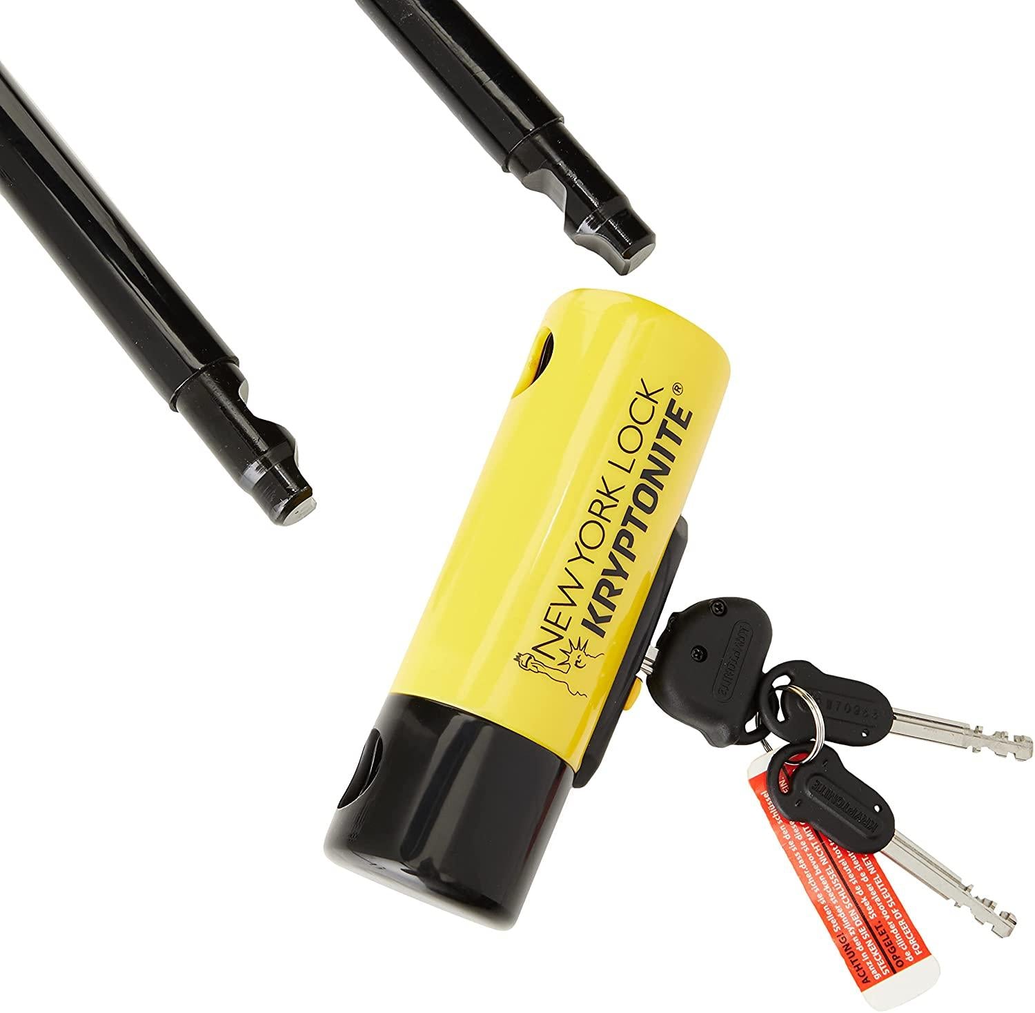 Kryptonite New York Lock Fahgettaboutit Mini 18mm U-Lock Bicycle Lock , Black