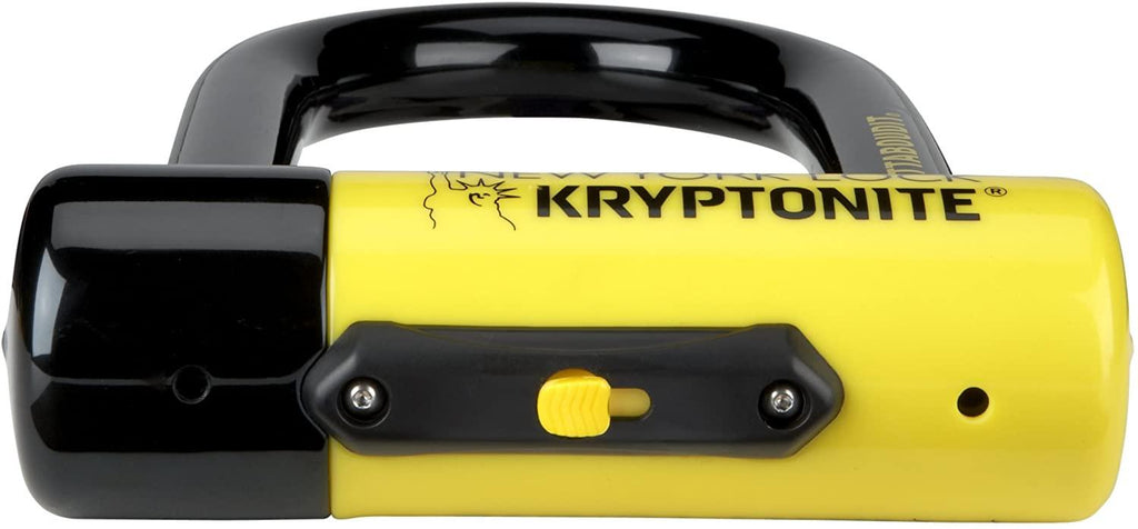 Kryptonite New York Lock Fahgettaboutit Mini 18mm U-Lock Bicycle Lock , Black