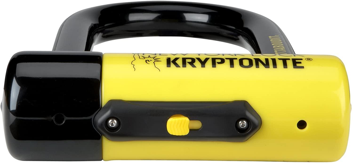 Kryptonite New York Lock Fahgettaboutit Mini 18mm U-Lock Bicycle Lock , Black