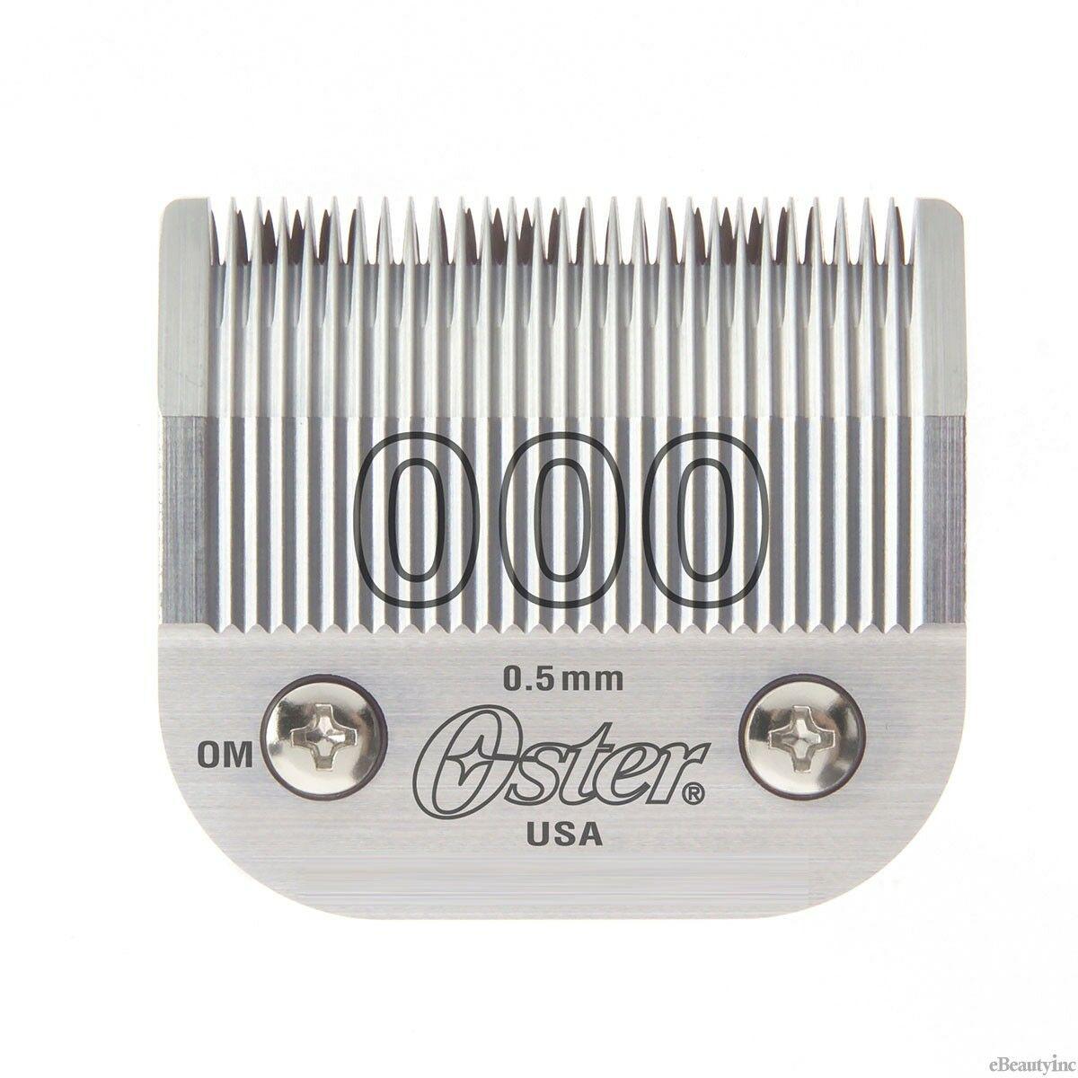 Oster Classic 76 Hair Clipper With 3 Detachable #00000 000 & 1 Blades