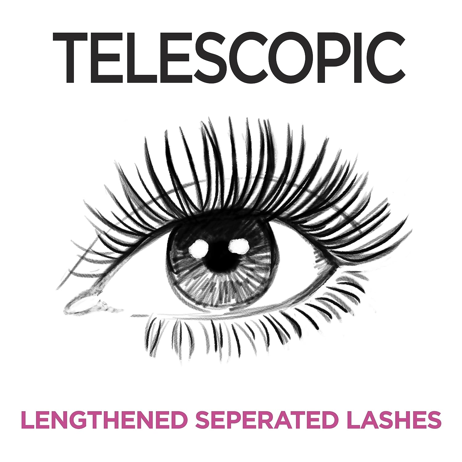 Telescopic Mascara Carbon Black 2 Pack