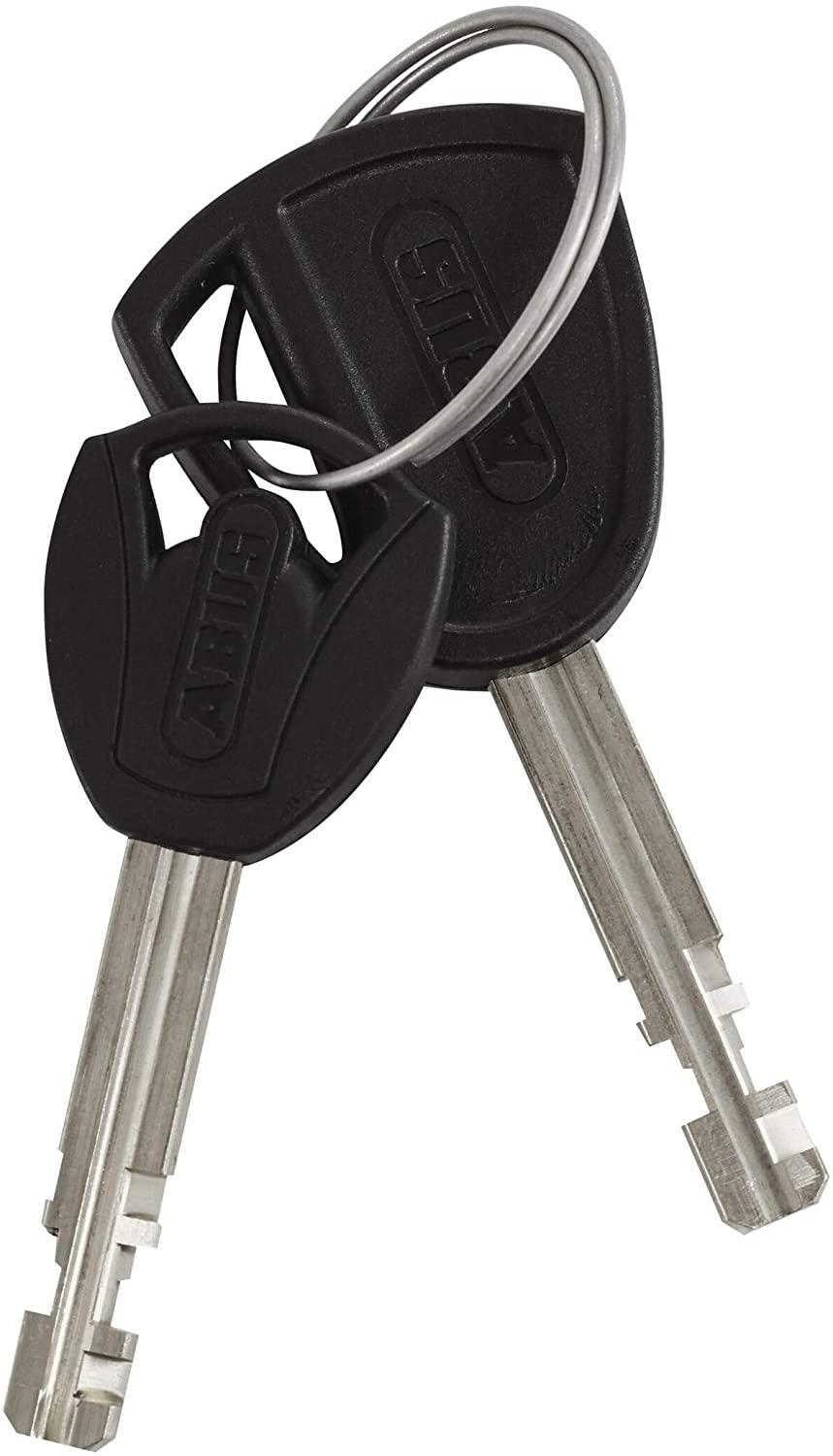 ABUS Bike Lock 540 Granit X-Plus U-Lock, Black / Gray, 11179