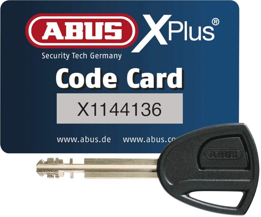 ABUS Bike Lock 540 Granit X-Plus U-Lock, Black / Gray, 11179