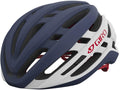 Giro Agilis MIPS Mens Road Cycling Helmet - Matte Midnight/White/Bright Red (2022), Medium