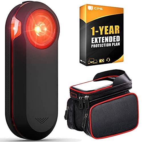 Garmin Varia RTL515 Cycling Rearview Radar/Tail Light Bundle with Bike Phone Mount and 1-Year Extended Accident Coverage (010-02376-000)