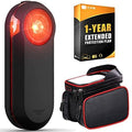 Garmin Varia RTL515 Cycling Rearview Radar/Tail Light Bundle with Bike Phone Mount and 1-Year Extended Accident Coverage (010-02376-000)