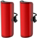 KNOG Big Cobber Rear Bike Light 2-Pack Bundle USB Charging Programmable LED Lights, Waterproof, 360 Degree Bright Light Visible from All Angles, Easy No-Tool Installation