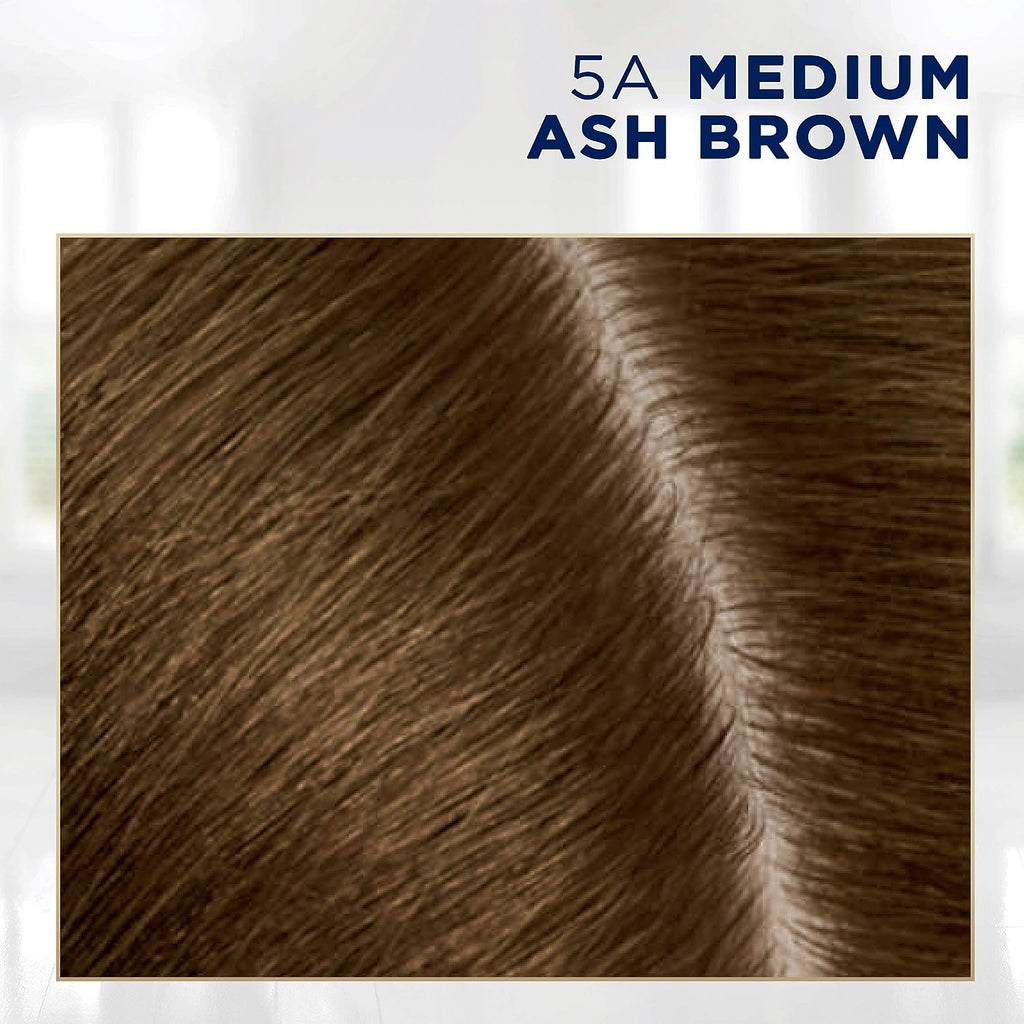 Clairol Root Touch-Up by Nice'n Easy Permanent Hair Dye, 5A Medium Ash Brown Hair Color, Pack of 1