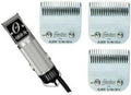 Silver Oster Classic 76 Hair Clipper 3-Blades 000+1+ 1a