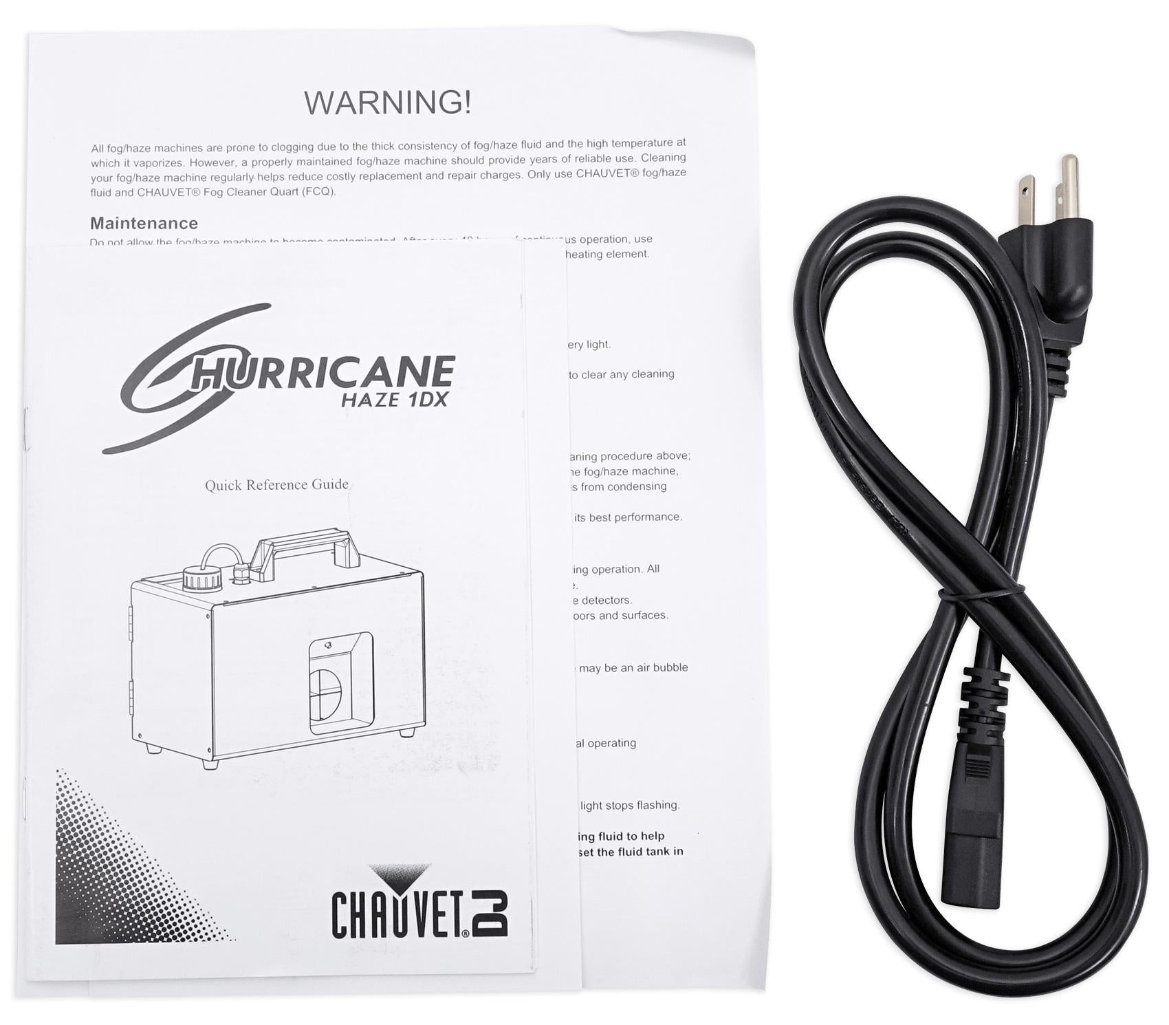 Chauvet DJ Hurricane Haze 1DX Water Based Haze Machine Hazer
