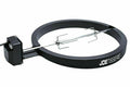 KJ-TISSERIENA Powder Coated Aluminum Rotisserie Kit Black - 18 in.