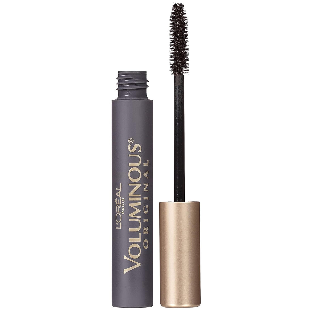 L'Oréal Paris Voluminous Original Volume Building Mascara and Infallible Eyeliner, Builds eye lashes up to 5X natural thickness, Smudge Free, Clump Free, Black, 1 kit
