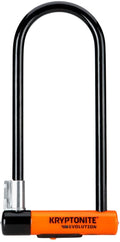 Kryptonite Evolution Series-4 LS Heavy Duty Bicycle U Lock Bike Lock with Transit FlexFrame Bracket (4-Inch x 11.5-Inch)