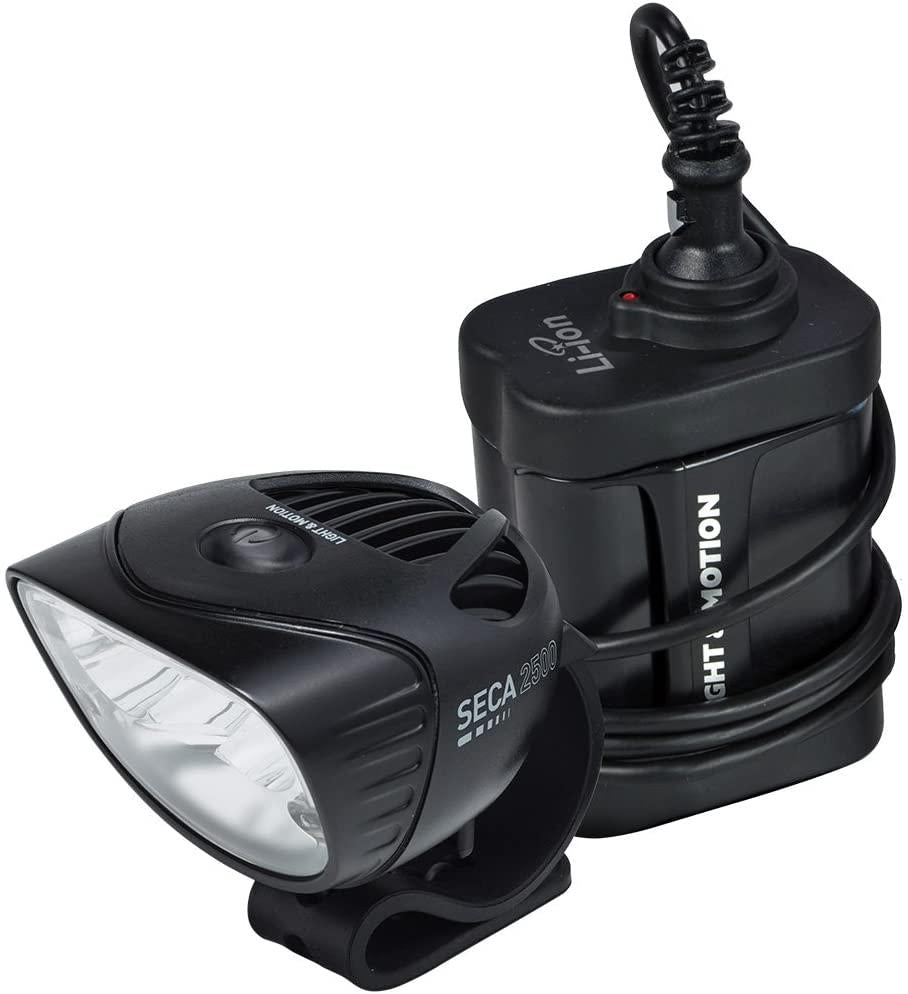 Light & Motion Seca 2500 Enduro Bike Light , Black