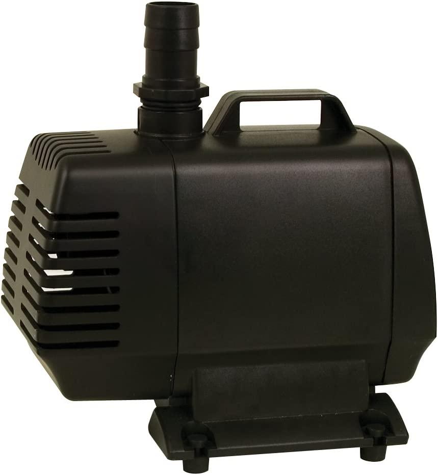 TetraPond Water Garden Pump, Powers Waterfalls/Filters/Fountain Heads