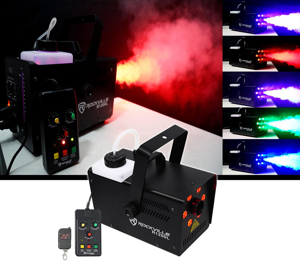 Chauvet DJ Freedom H1 X4 (4) Wireless Wash Lights+Bag+Charger+Remote+LED Fogger