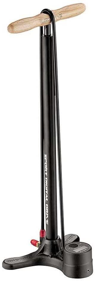 LEZYNE Sport Digital Drive Bicycle Floor Pump (Matte Black)