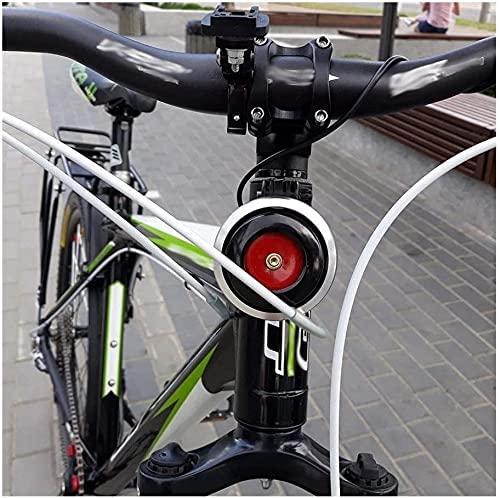 Blacklight Electric Scooter Bell with Alarm USB Charging Electronic Strong Loud Bell Sound Bike Safety Anti-Theft Alarm Bicycle Accessories,Appropriate Bicycles, Mountain Bikes, etc