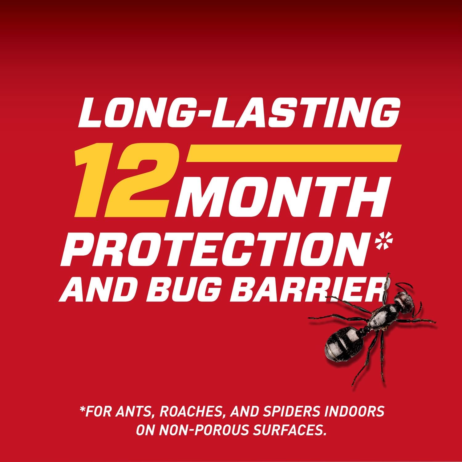 Ortho Home Defense Insect Killer for Indoor &amp; Perimeter2 Kills Ants, Roaches, Spiders with No Odor and Fast Dry, 1.33Gal