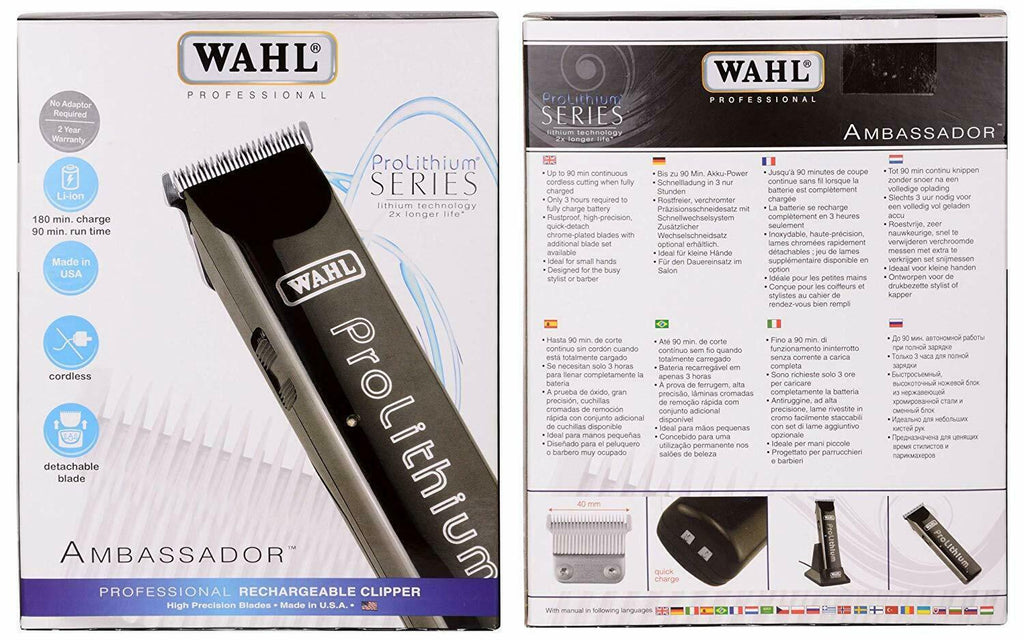 Wahl  Professional Trimmer Ambassador Series Rechargeable for CA Parker Pen