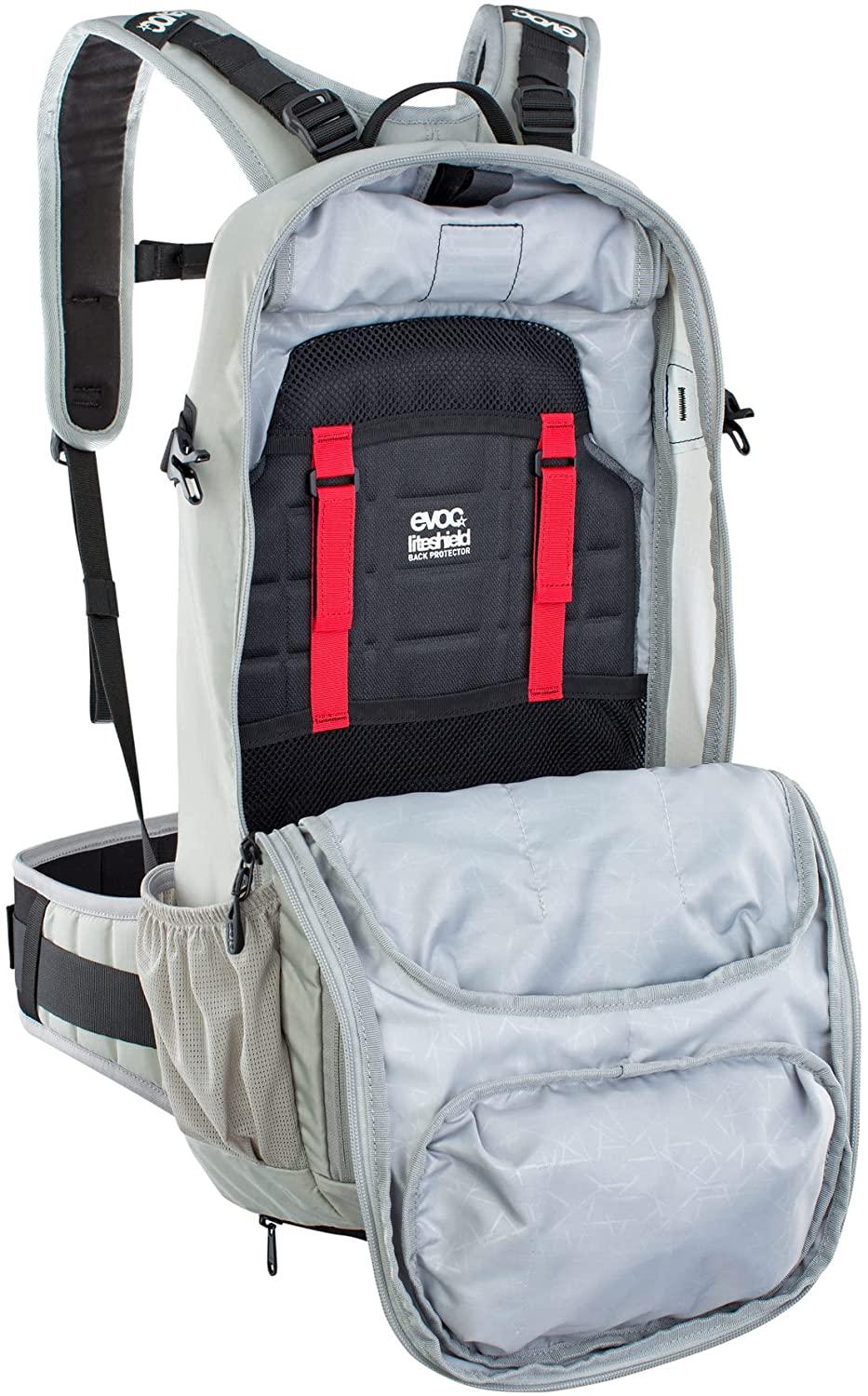 Evoc, FR Enduro, Protector Backpack, 16L, Stone, ML