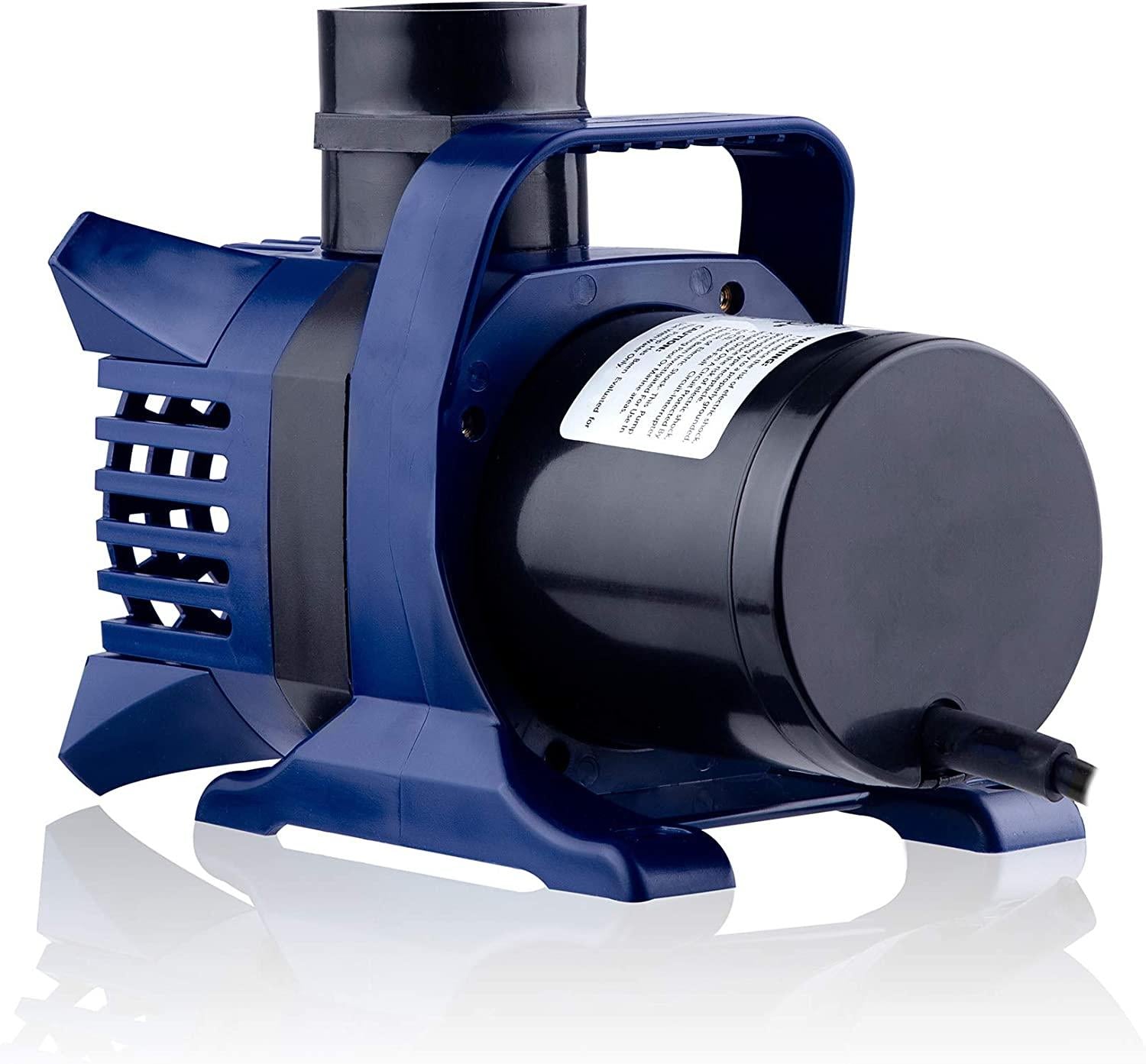 Alpine Corporation Alpine PAL3100 Cyclone Pond Pump-3100 GPH-for Fountains, Waterfalls, and Water Circulation Pump, 10.8"L x 6.1" W x 8.9"H, Black and Blue