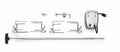 Grills 69231 Commercial Rotisserie Kit for 405/450/485/495/500,Stainles