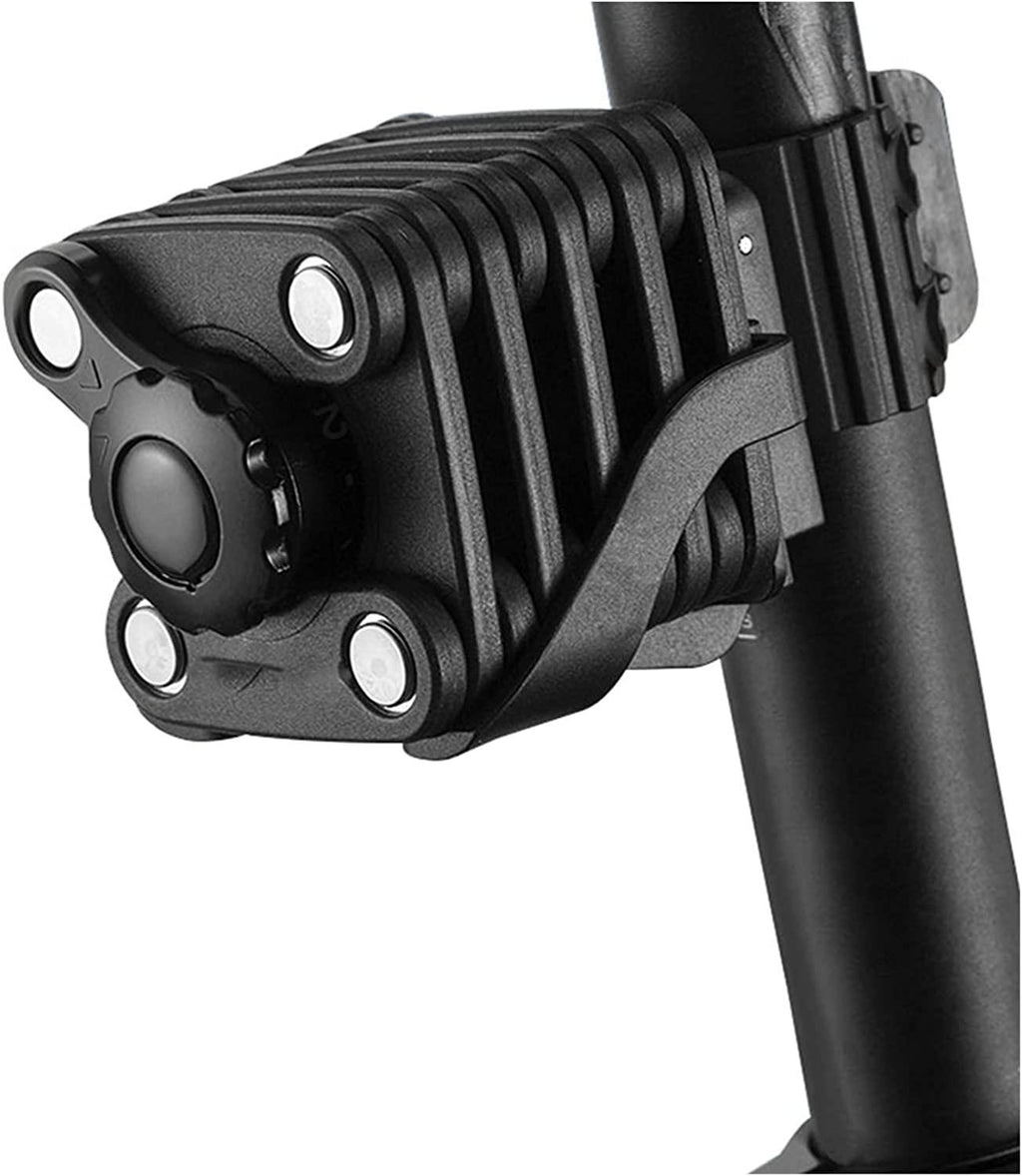 SQATDSBIKE Password Bike Bicycle Lock Mini Portable High Security Drill Resistant Lock Anti Theft Cylinder MTB Bicycle Accessories (Size : A)