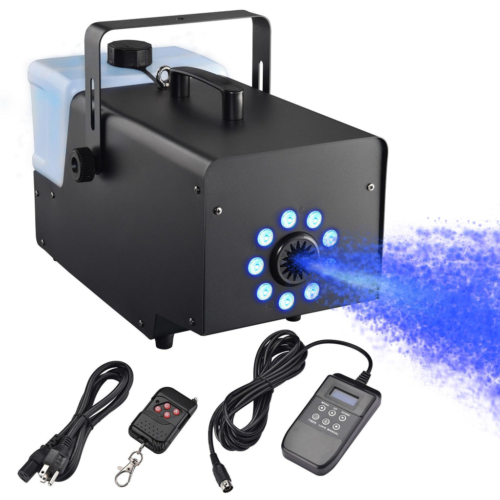 LHCER 1500w LED snow machine