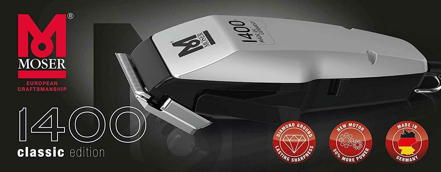 Moser 1400-0458 Hair Clippers Edition 1400 (mains Shaver)