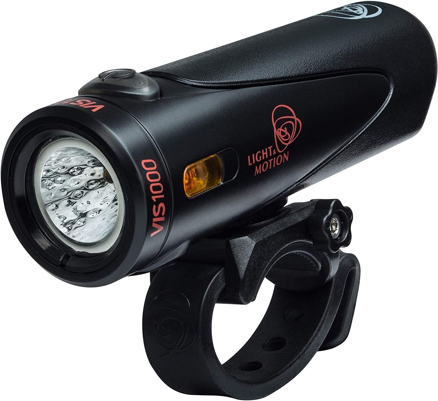 Light & Motion Vis 1000, Light up The Road or Trail with 1000 lumens of raw Power, or Switch to SafePulse Mode for Maximum Daytime Safety. Industry-Leading Reliability, Easy mounting, 4 Modes.