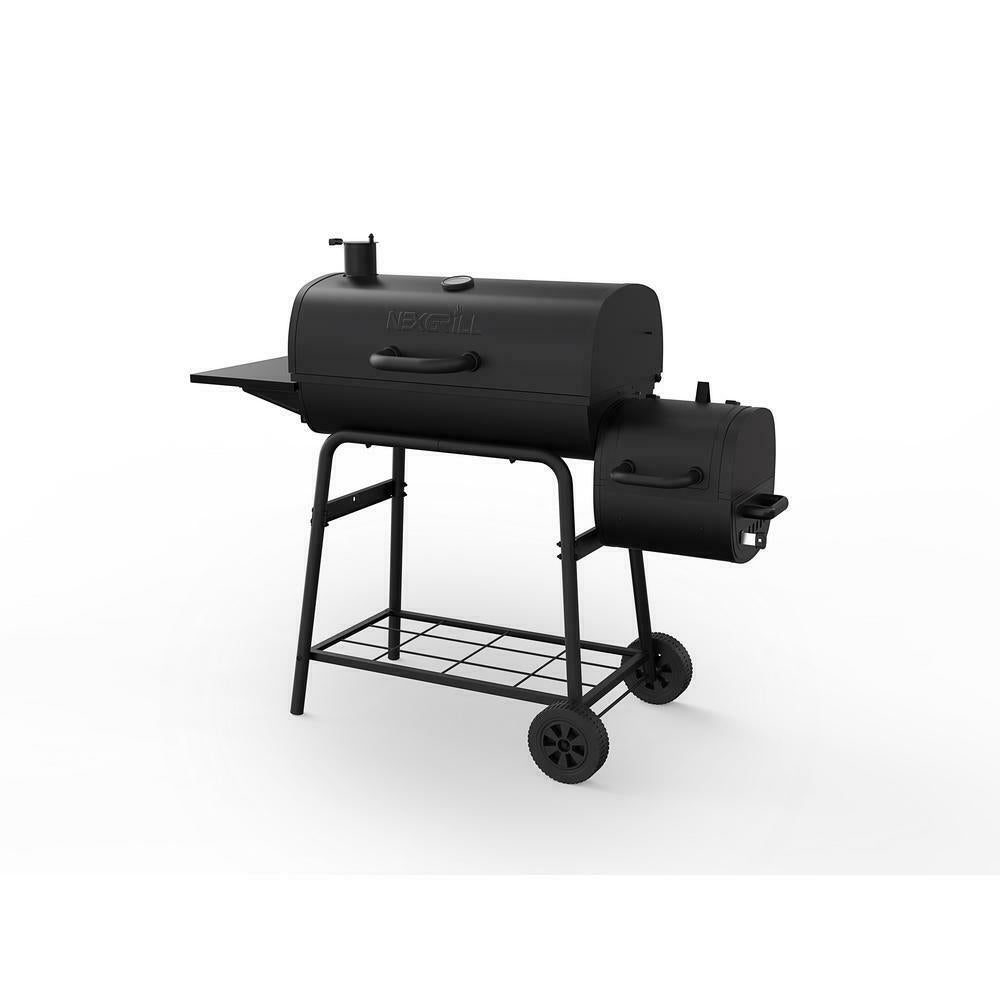 Barrel Charcoal Grill Smoker 29'' -in Temperature Gau2 Wheels