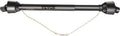 PTO Shaft, 1-3/8" PTO Drive Shaft, 6 Spline Tractor, Round Implement Ends PTO Driveline Shaft, Series 4 Tractor PTO Shaft, 43"-61" Brush Hog PTO Shaft Black, for Finish Mower, Rotary Cutter