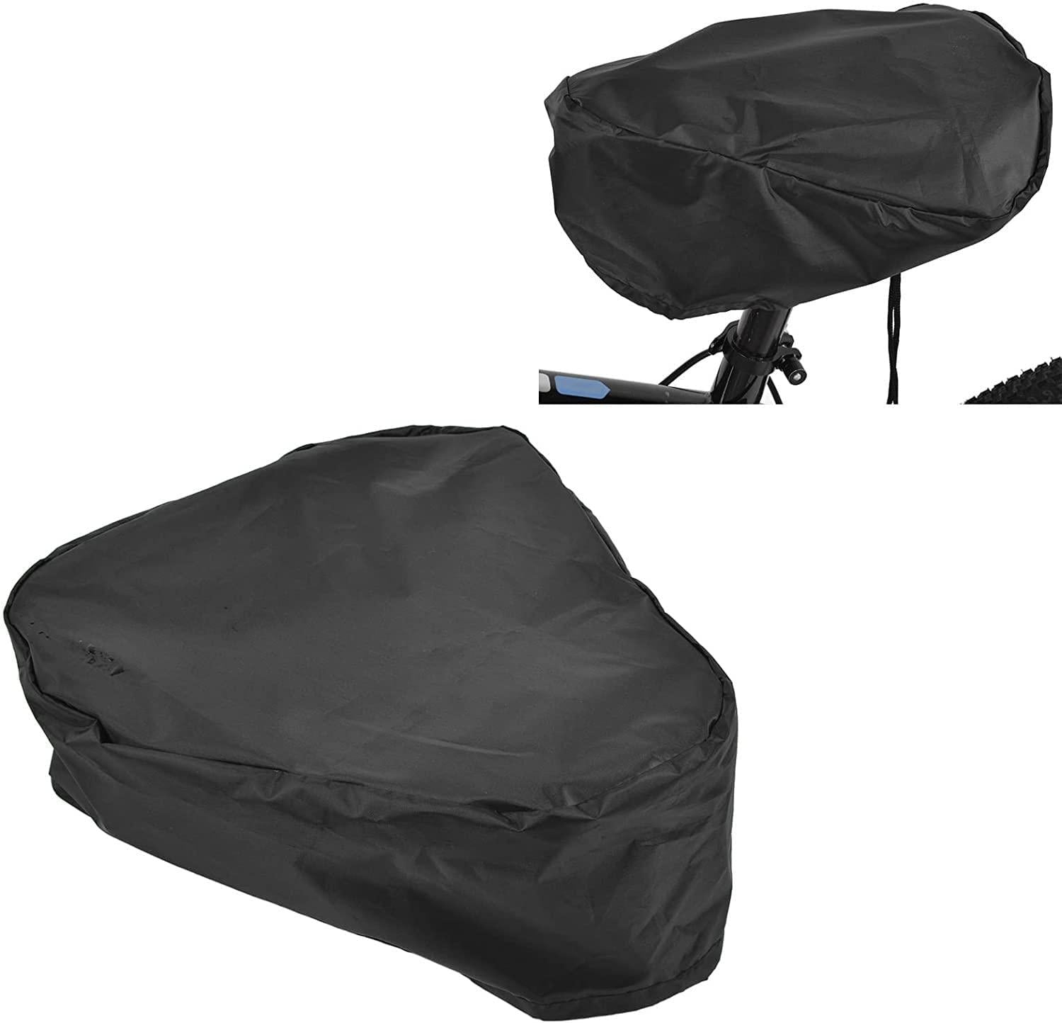 HAO BLAI Bike Rain Cover, Light Weight Convenient Practical Protective Waterproof Bike Saddle Cover Foldable Washable for Cycling Accessories for Outdoor