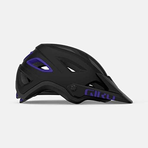 Giro Montara MIPS Womens Mountain Cycling Helmet - Small (51-55 cm), Matte Black/Electric Purple (2020)
