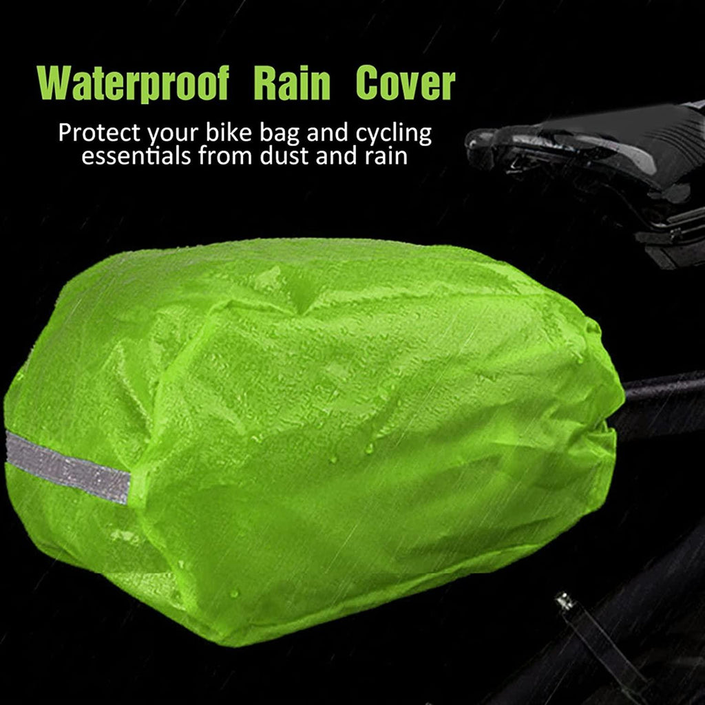 DALIZHAI777 Bike Bag Bike Trunk Bag Waterproof Quick-Release Bicycle Rear Rack Bag with Rain Cover Large Capacity Cycling Bike Cargo Bag Pannier with Taillight Rack Bicycle Accessories