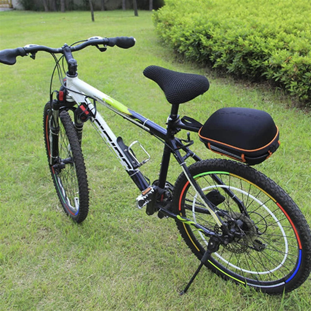 DALIZHAI777 Bike Bag Bike Trunk Bag Waterproof Quick-Release Bicycle Rear Rack Bag with Rain Cover Large Capacity Cycling Bike Cargo Bag Pannier with Taillight Rack Bicycle Accessories