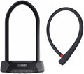 ABUS Granit XPlus 540/160 HB 230, 9-Inch U Bike Lock and Lightweight (65cm) uGrip Cable Lock Bicycle Security Kit Bundle (2 Items)