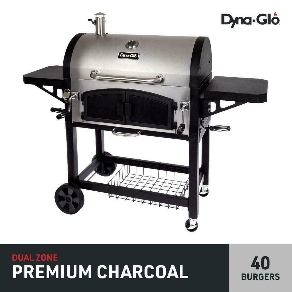 Charcoal Grill X-LarPremium Dual Chamber 816 Square Inches of CooSpace
